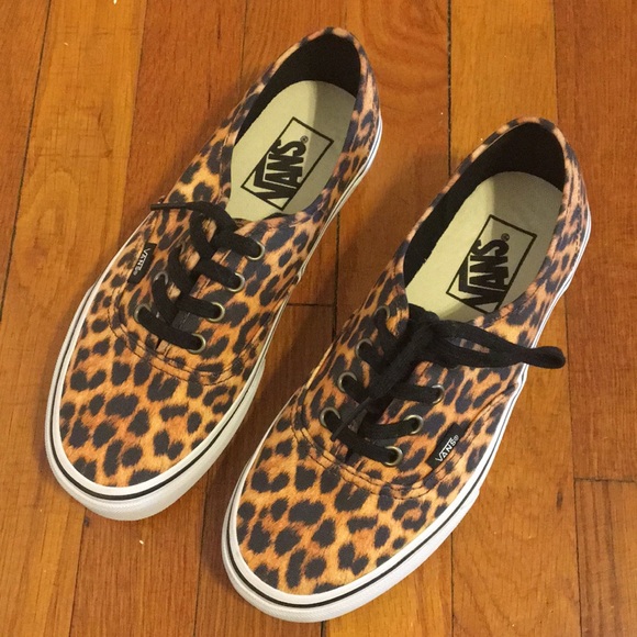 Vans Shoes - Vans Leopard Print Sneakers *NWOT*